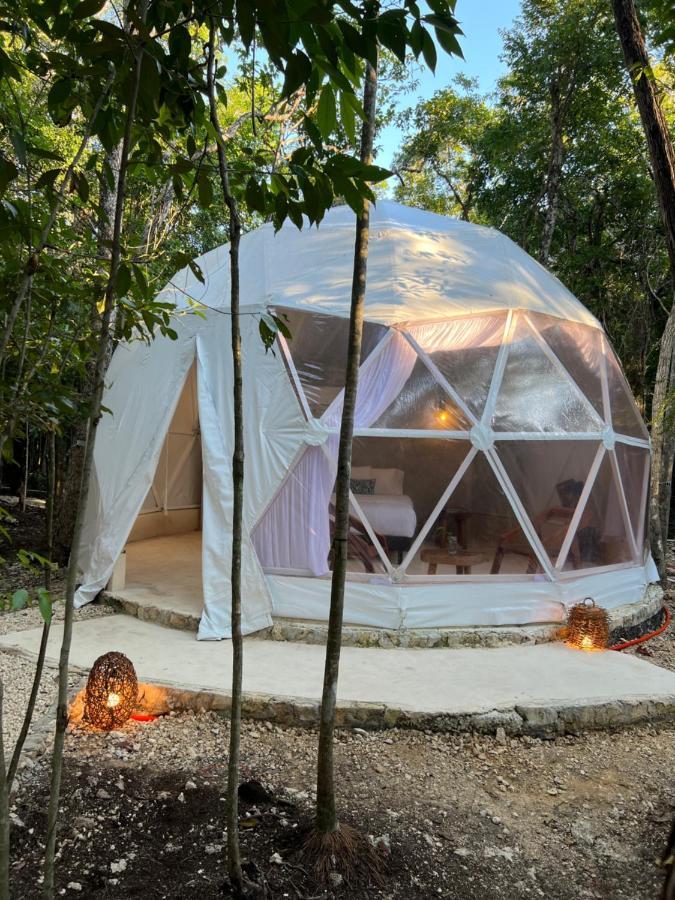 Glamping Mayan Glam Tulum Exteriör bild