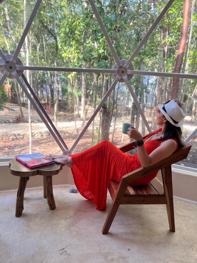 Glamping Mayan Glam Tulum Exteriör bild