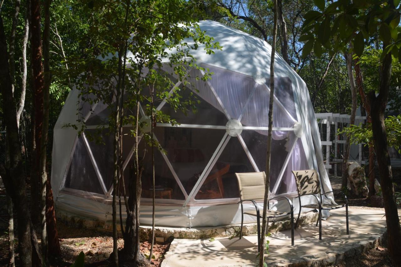 Glamping Mayan Glam Tulum Exteriör bild