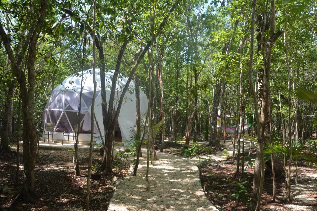 Glamping Mayan Glam Tulum Exteriör bild