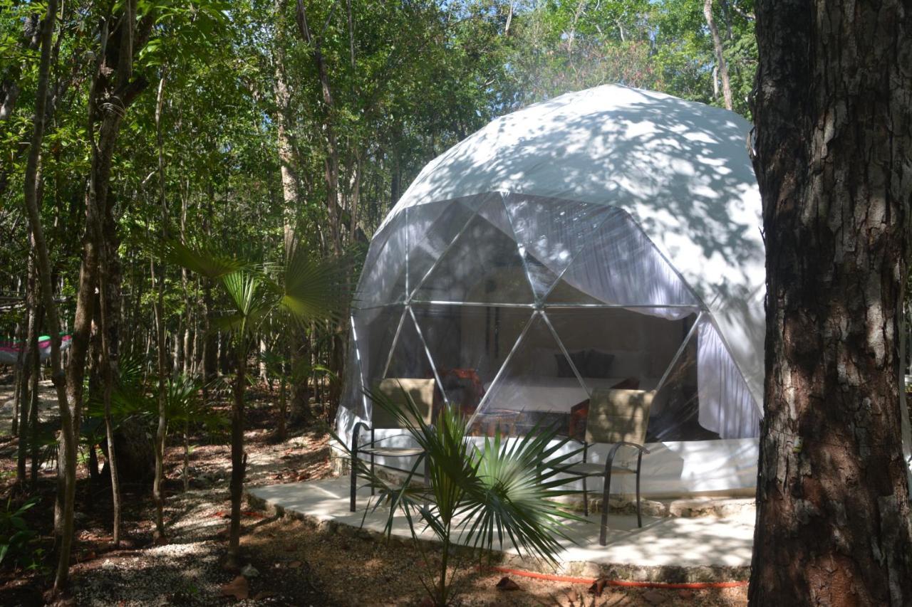 Glamping Mayan Glam Tulum Exteriör bild