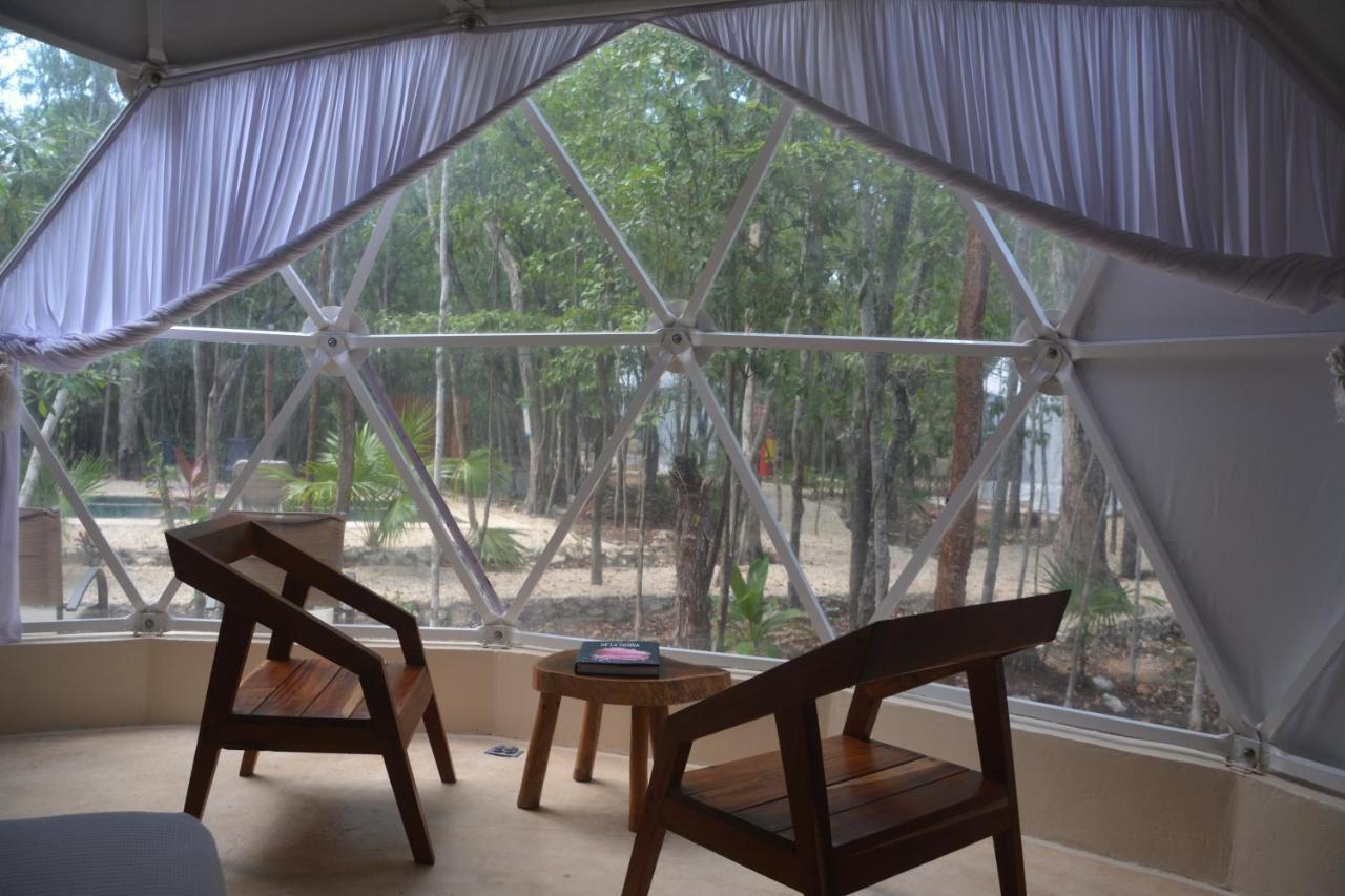Glamping Mayan Glam Tulum Exteriör bild