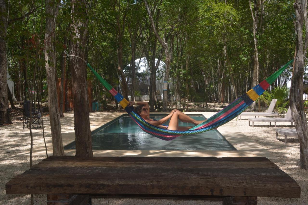 Glamping Mayan Glam Tulum Exteriör bild