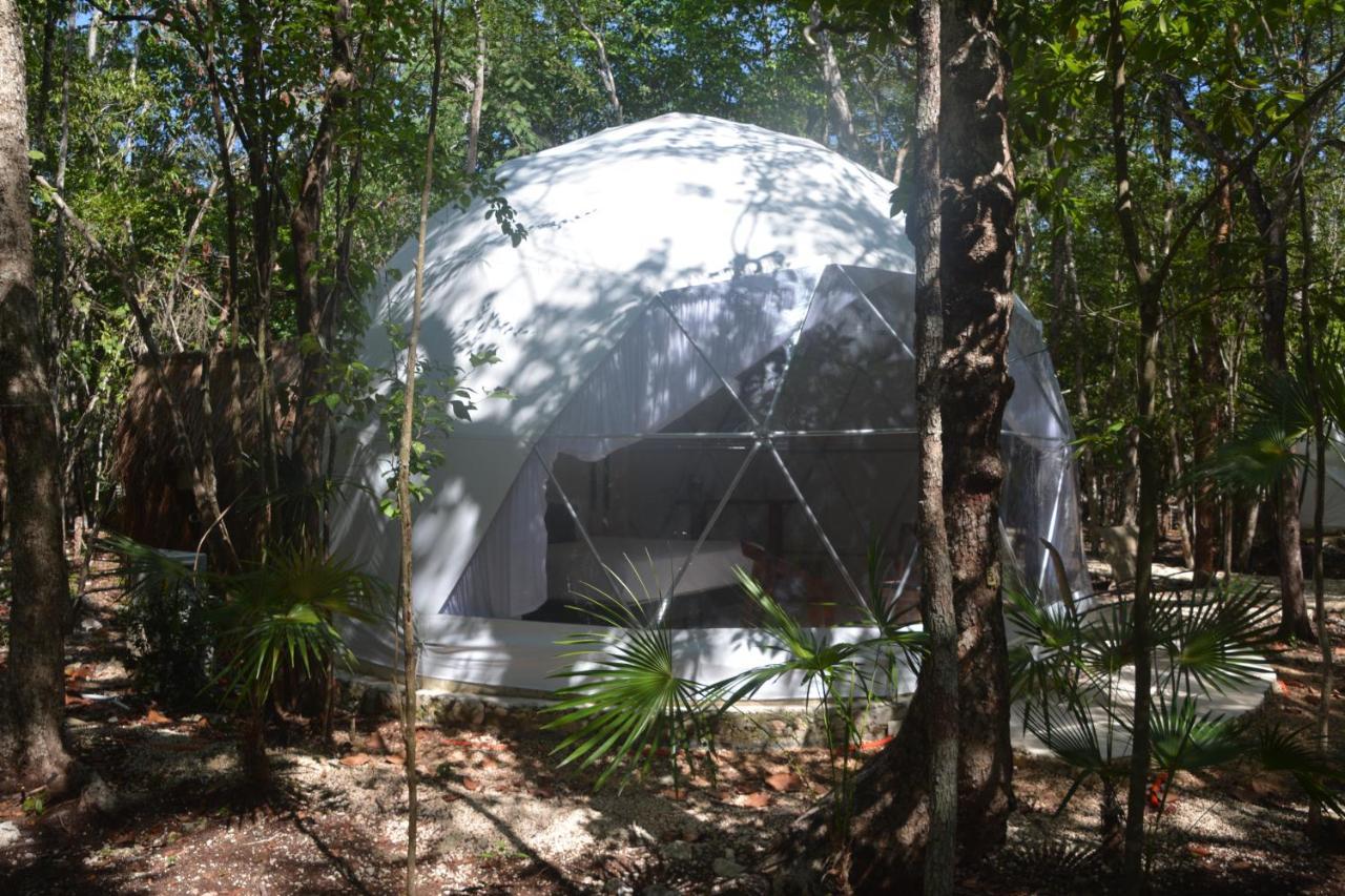 Glamping Mayan Glam Tulum Exteriör bild