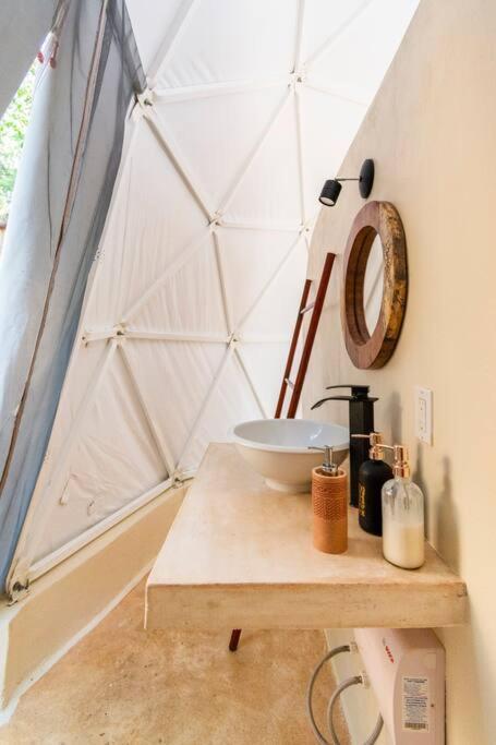 Glamping Mayan Glam Tulum Exteriör bild