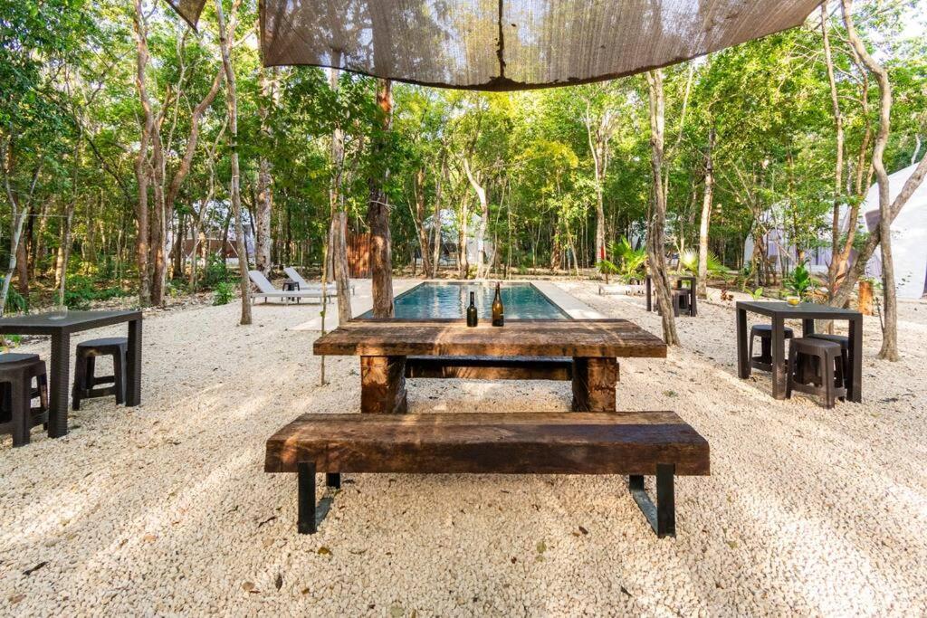Glamping Mayan Glam Tulum Exteriör bild