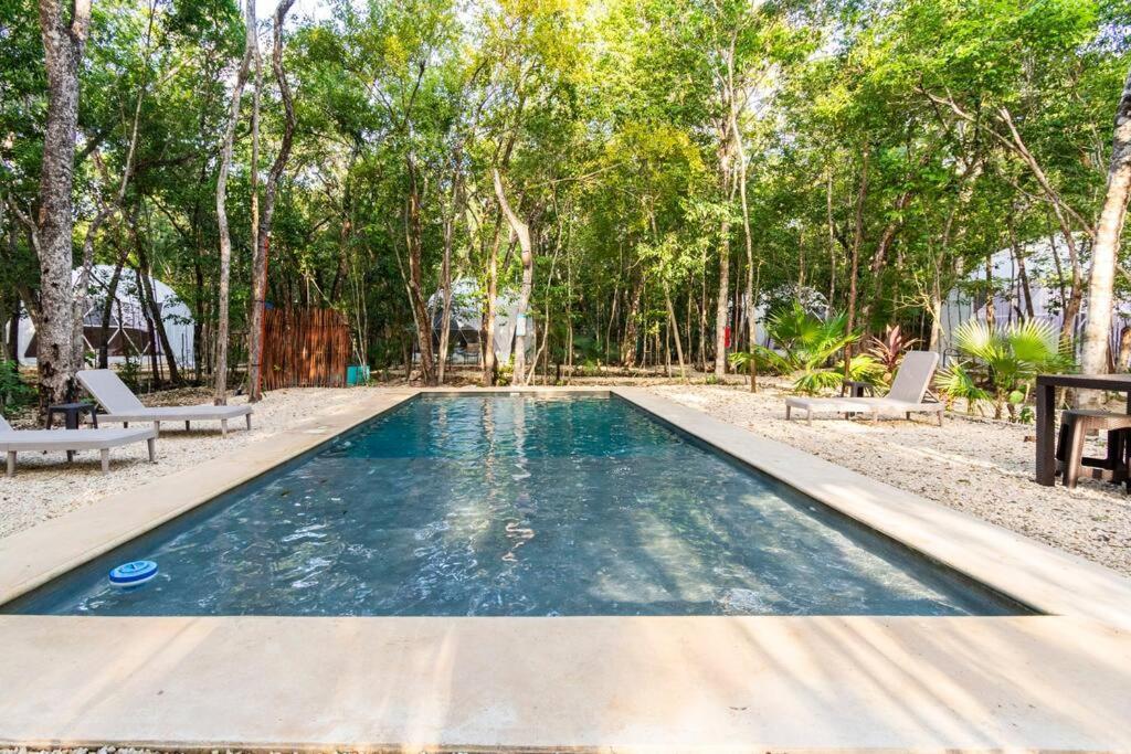 Glamping Mayan Glam Tulum Exteriör bild