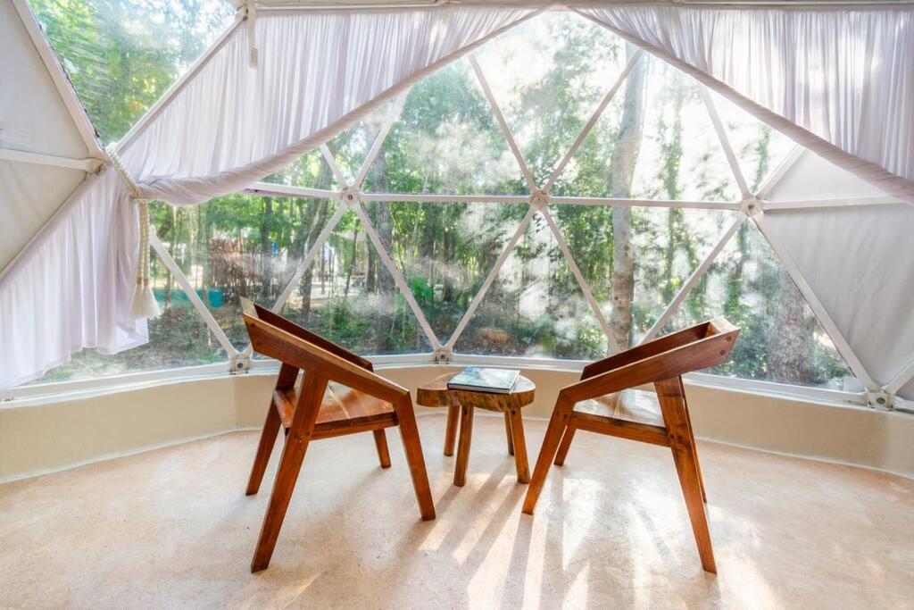 Glamping Mayan Glam Tulum Exteriör bild